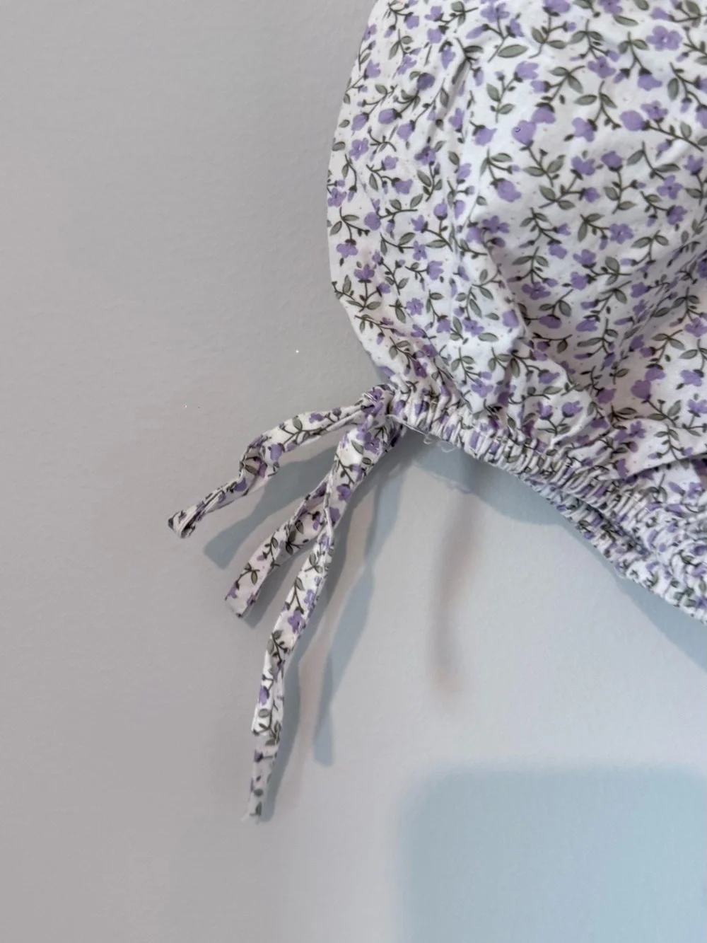 Tuckernuck Hyacinth House lavender floral Women M Vacation Travel Summer Boho